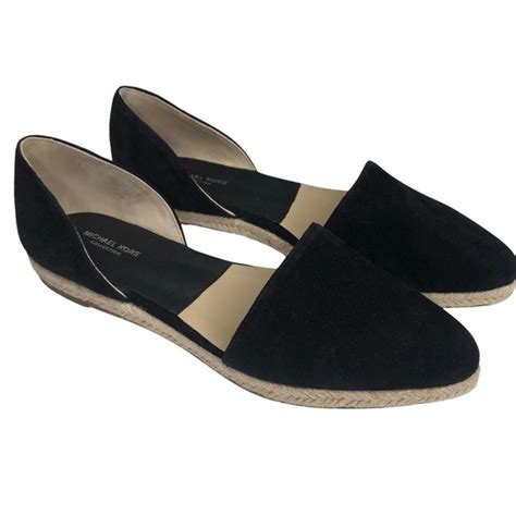 NEW Michael Kors Collection Corey Suede Flat 